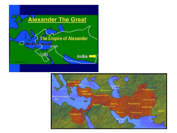 The spread of greek culture