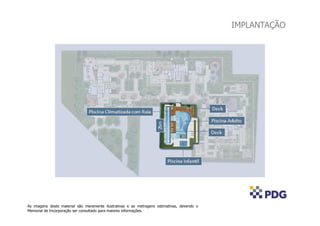 IMPLANTAÇÃO




As imagens deste material são meramente ilustrativas e as metragens estimativas, devendo o
Memorial de Incorporação ser consultado para maiores informações.
 