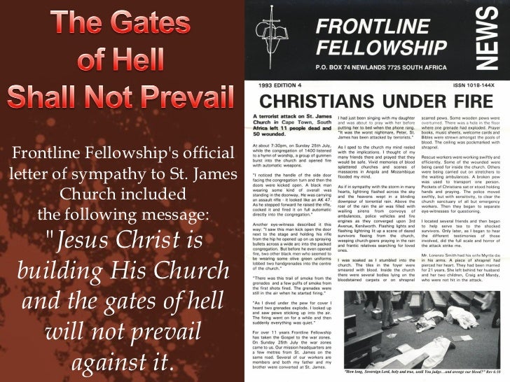 The St. James Massacre Slide 160