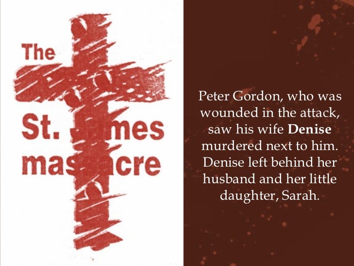The St. James Massacre Slide 34