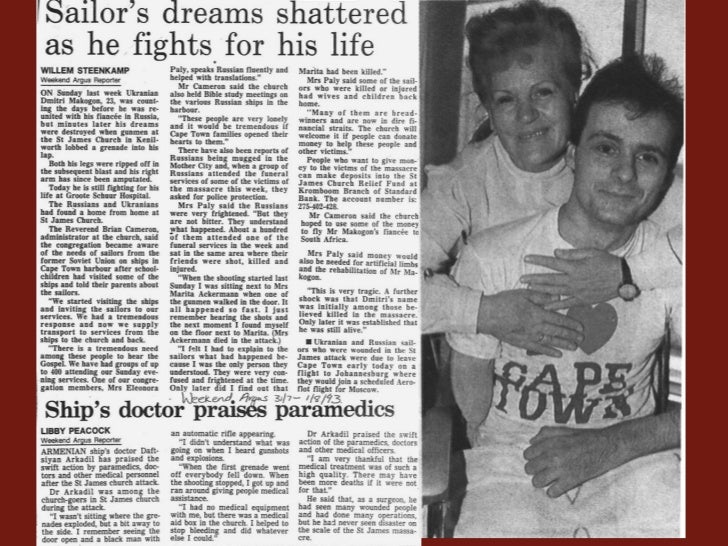 The St. James Massacre Slide 46