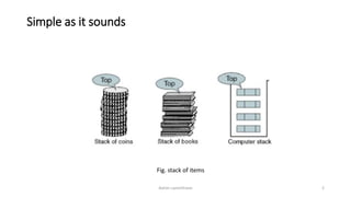 Simple as it sounds
Fig. stack of items
Ashim Lamichhane 2
 