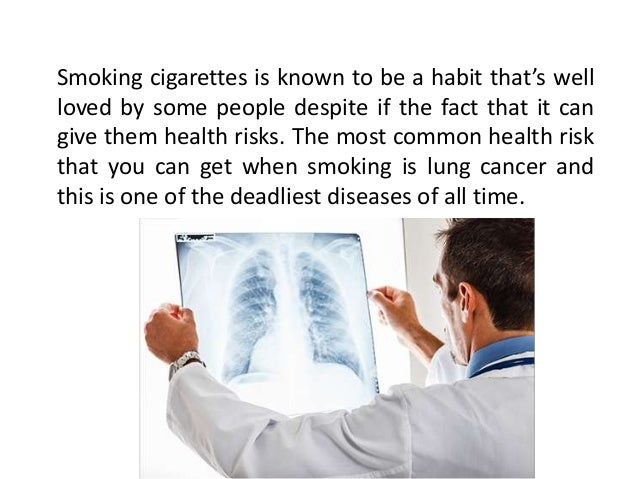 The Stages of Lung Cancer Caused by Smoking