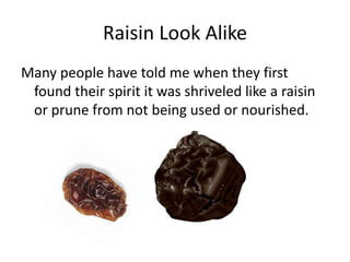 Shrivelled Rasin The stages of the spiritual life | PPTX