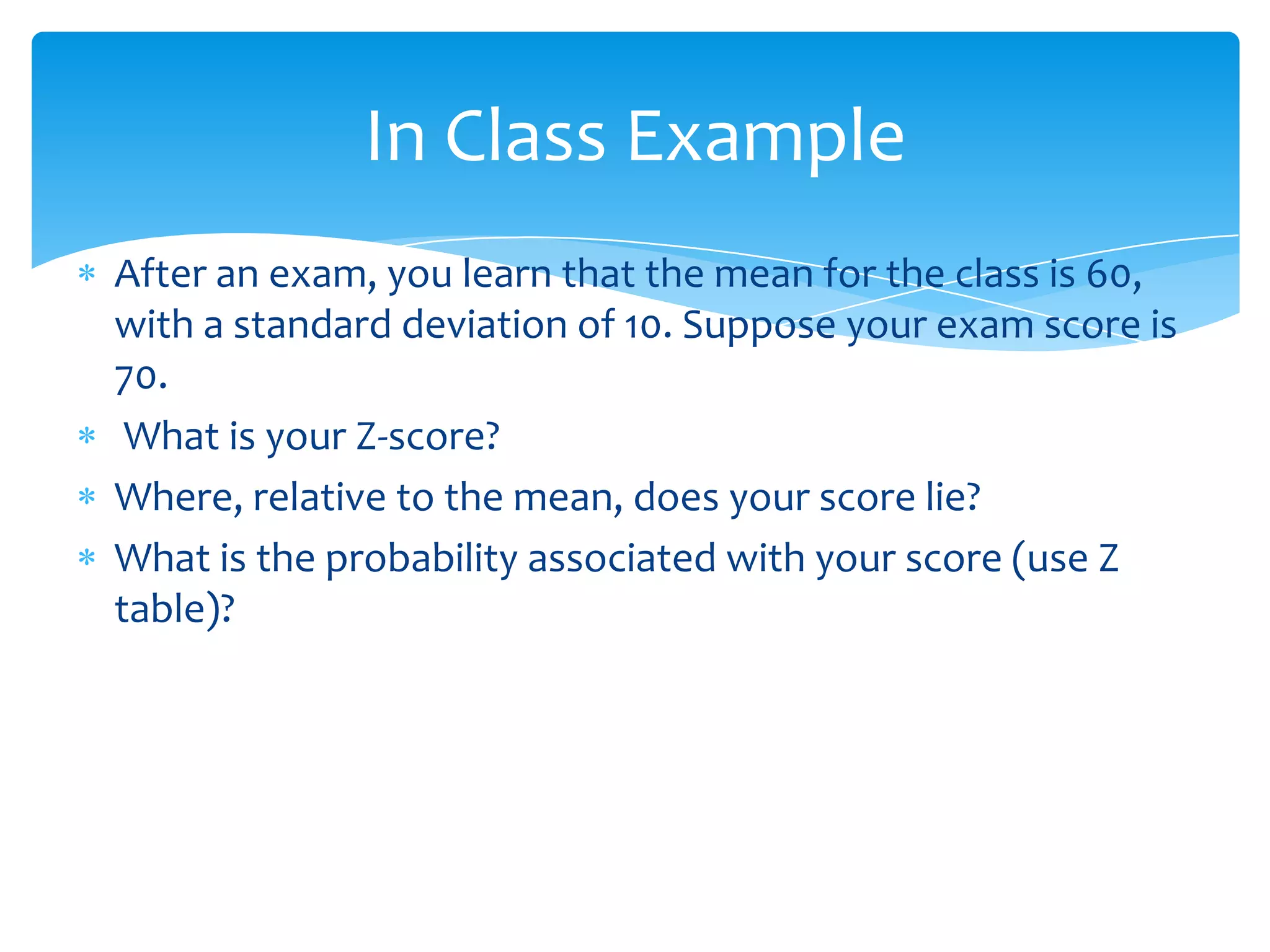 The standard normal curve & its application in biomedical sciences
