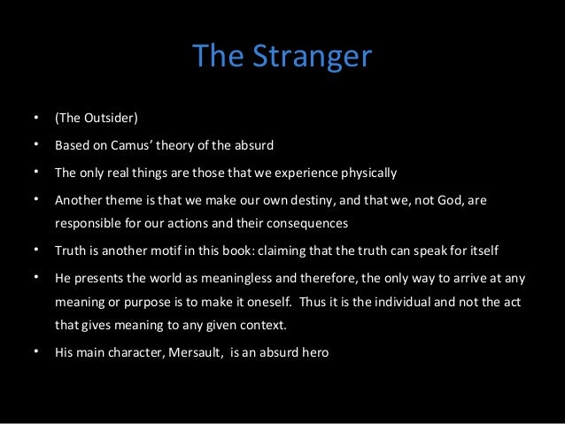 The Stranger Part 1