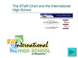 The STaR Chart and the International High School 