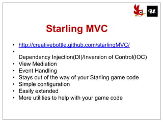 The starling framework | PPTX | Technology & Computing
