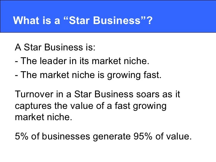 The Star Principle