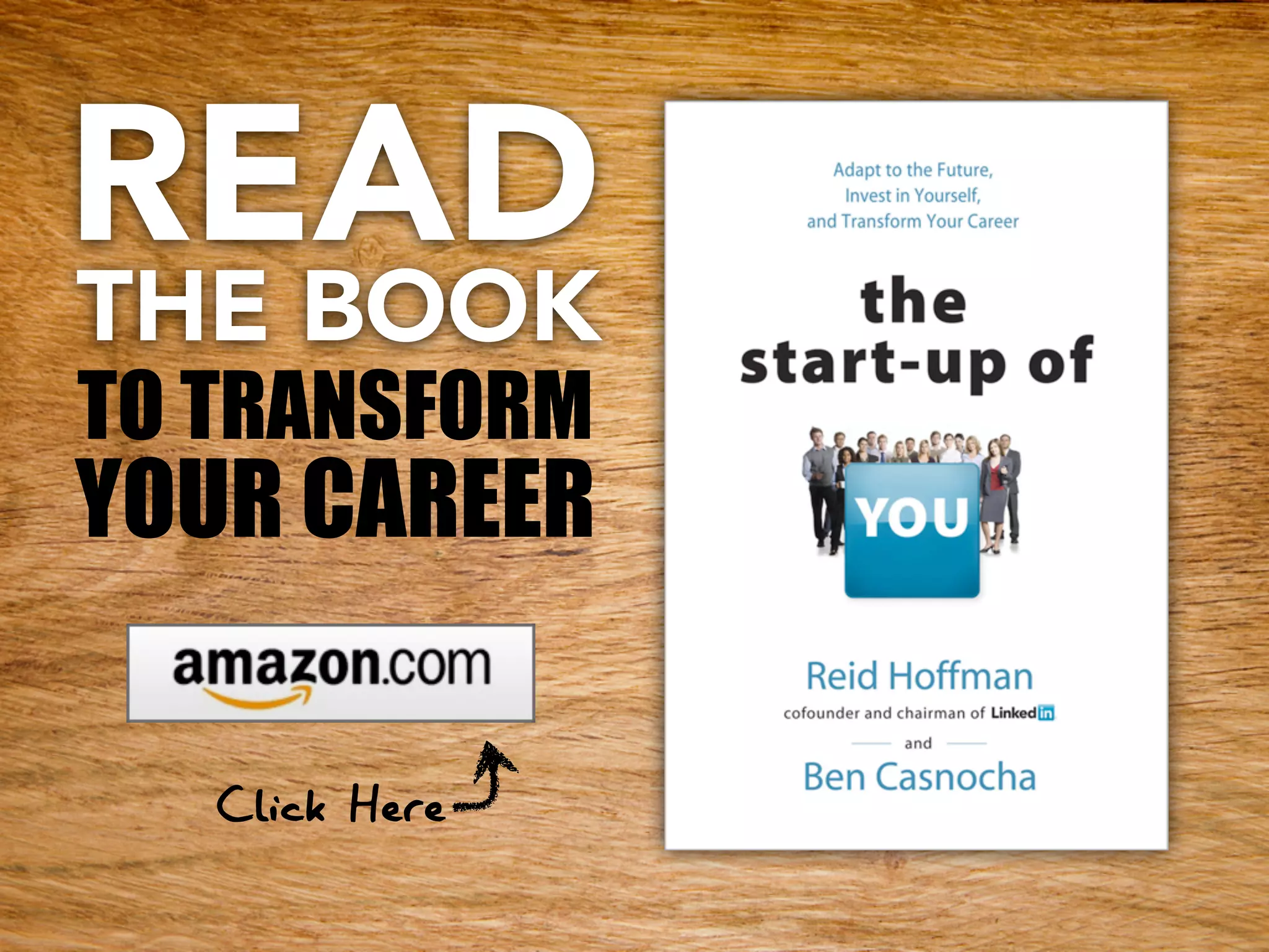 READ
THE BOOK
TO TRANSFORM
YOUR CAREER

   Click Here
 