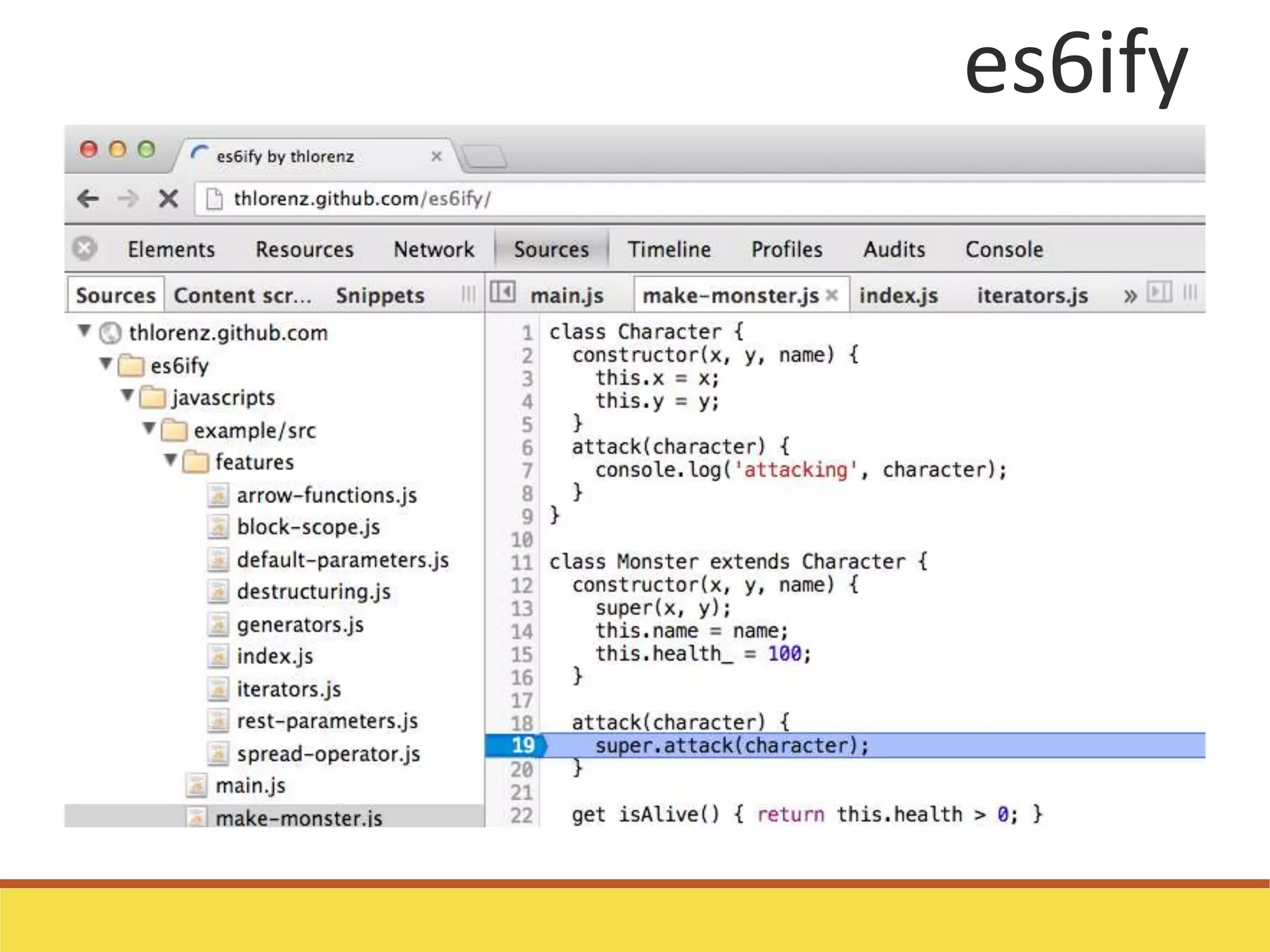 es6ify
 