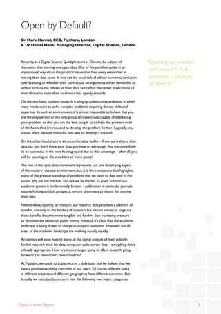 The State of Open Data Report by @figshare | PDF