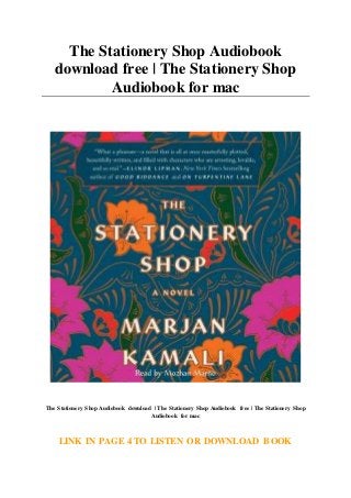 The Stationery Shop Audiobook
download free | The Stationery Shop
Audiobook for mac
The Stationery Shop Audiobook download | The Stationery Shop Audiobook free | The Stationery Shop
Audiobook for mac
LINK IN PAGE 4 TO LISTEN OR DOWNLOAD BOOK
 