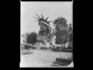 Celebrations for the 55th
anniversary of the Statue
of Liberty are seen, Oct.
  28, 1941. A garrison
  flag, 20 by 38 feet...