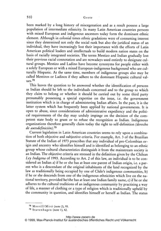 The status and rights of indigenous peoples in latin america | PDF