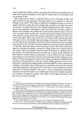 The status and rights of indigenous peoples in latin america | PDF