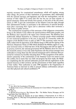 The status and rights of indigenous peoples in latin america | PDF