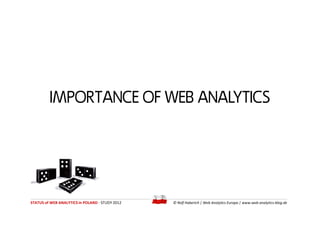 The status of web analytics in Poland