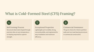 The Steel Frame Revolution: Advancing Modern Construction with Cold ...