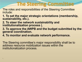 The Steering Committee