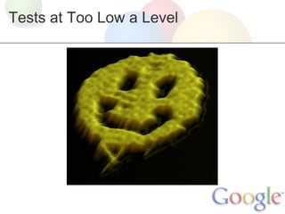 Tests at Too Low a Level