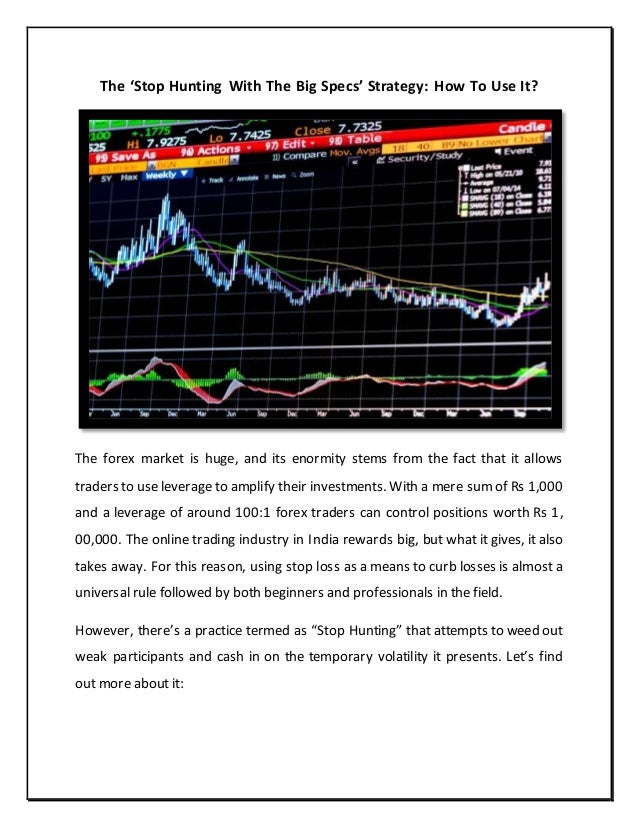 Forex stop hunting strategy