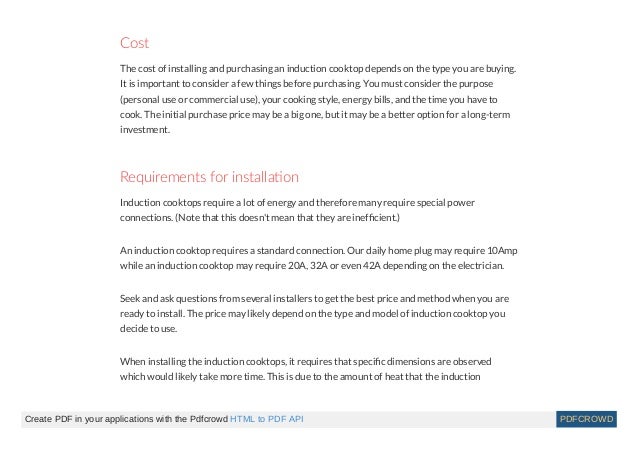 Thestorefrontcompany Com Induction Cooktop Buyers Guide 1