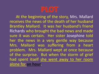 the story of an hour mrs mallard