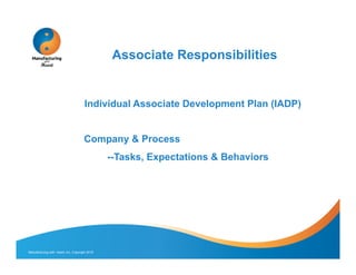 Process Development Associate FCB Partners Webinar: The Story of a Process Centered Organization | PDF