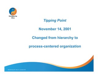 Process Centered Org FCB Partners Webinar: The Story of a Process Centered Organization | PDF