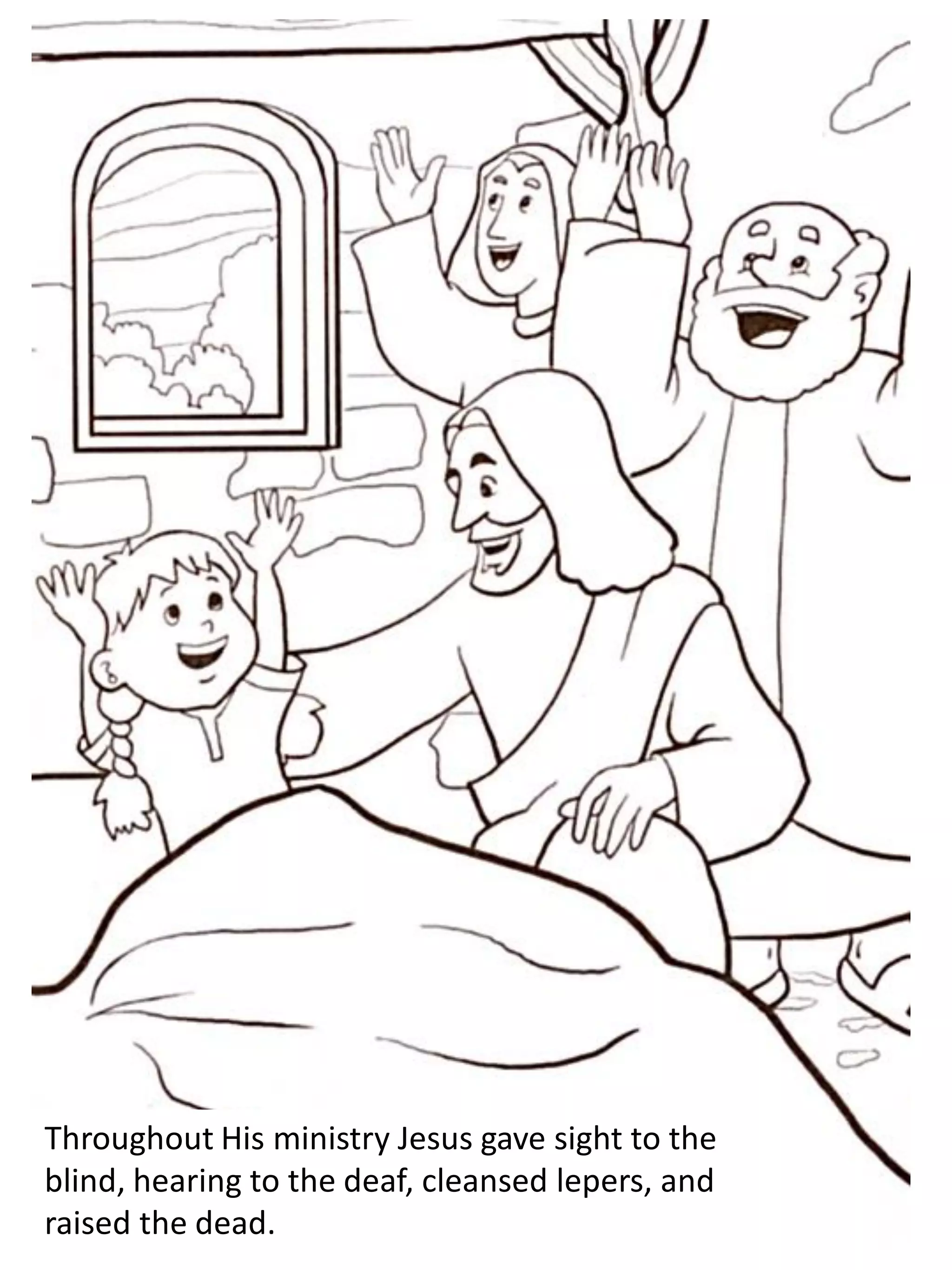 The Story of Jesus for Little Children: Coloring Book | PDF
