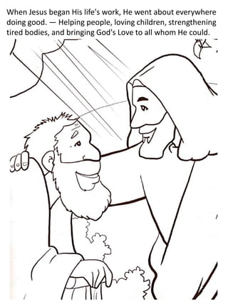 The Story of Jesus for Little Children: Coloring Book | PDF