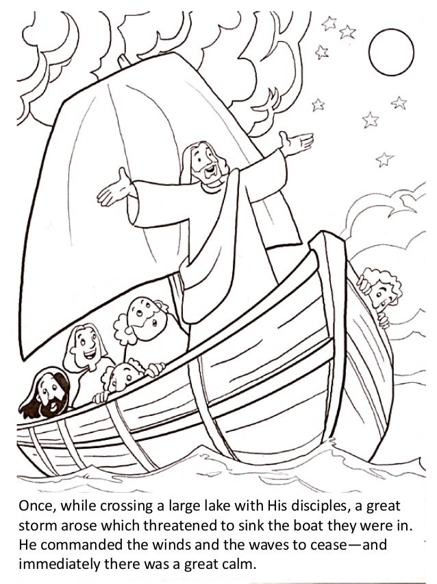 The Story of Jesus for Little Children: Coloring Book