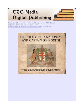 Special Edition By; Chuck Thompson of TTC Media
Digital Publishing: August, 2013
http://www.gloucestercounty-va.com Visit ...