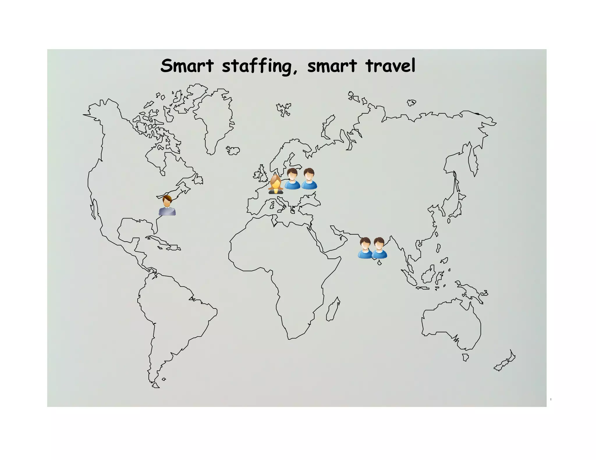 Smart staffing, smart travel




                               l
 