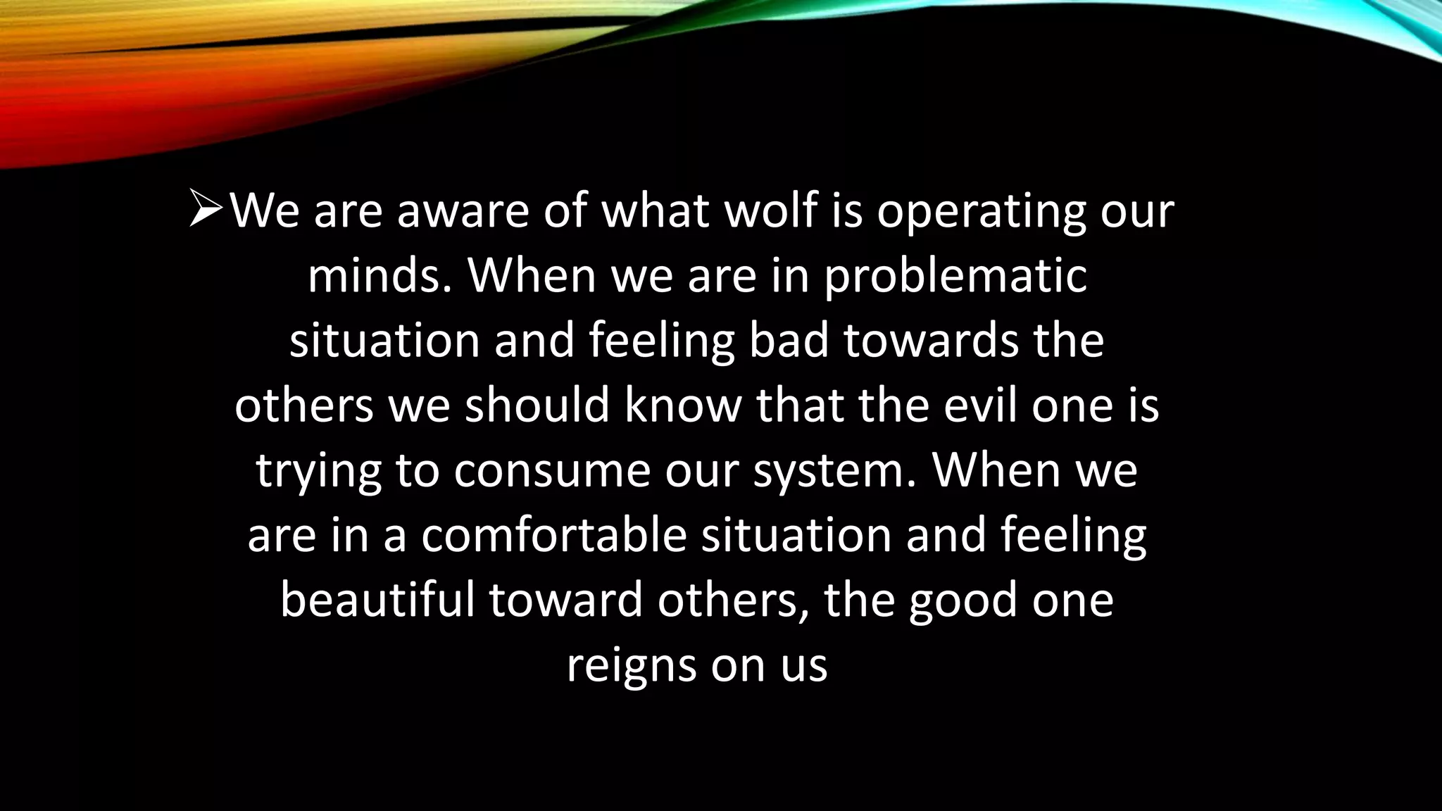 The story of the two wolves pptx