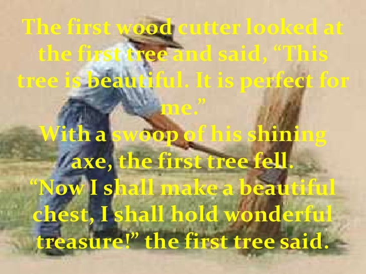 The Story Of Three Trees.