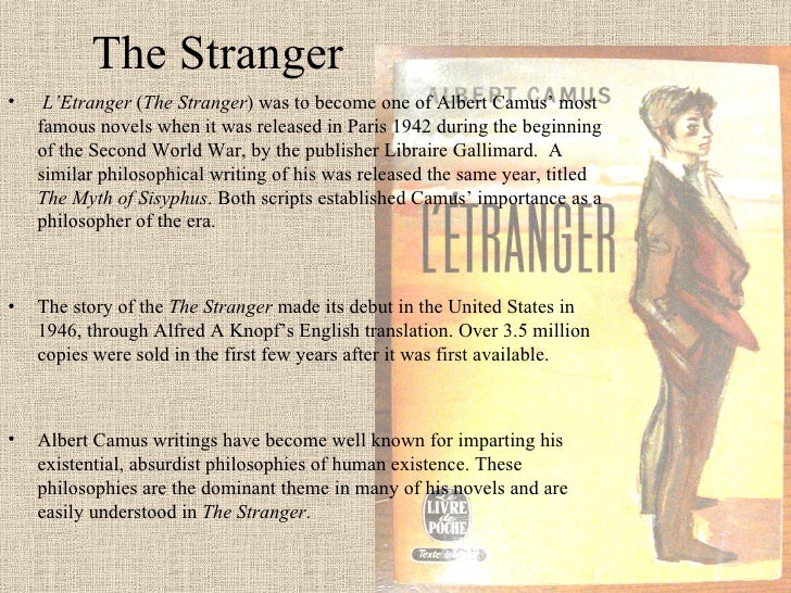 The stranger analysis essay