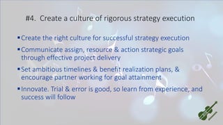The Strategic PMO - 7 elements of successful strategy execution | PDF
