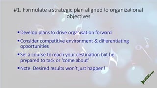 The Strategic PMO - 7 elements of successful strategy execution | PDF