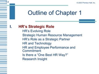 The Strategic Role Of Hrm | PPT