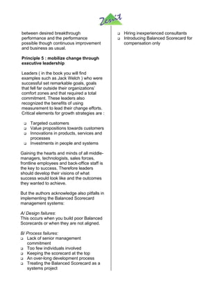 The strategy focused organization | PDF