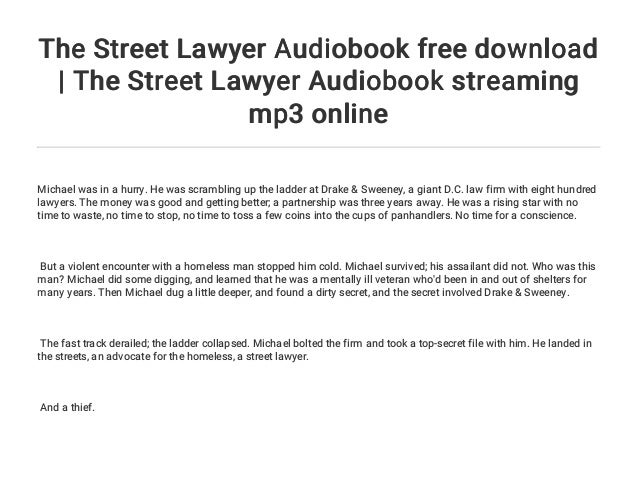 book the street lawyer book the street lawyer