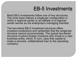 The Structure of EB-5 Investments | PPTX