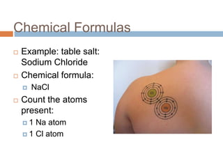 Salt Factor Formula The Structure of Matter.ppt Scienceeee 9 | PPT
