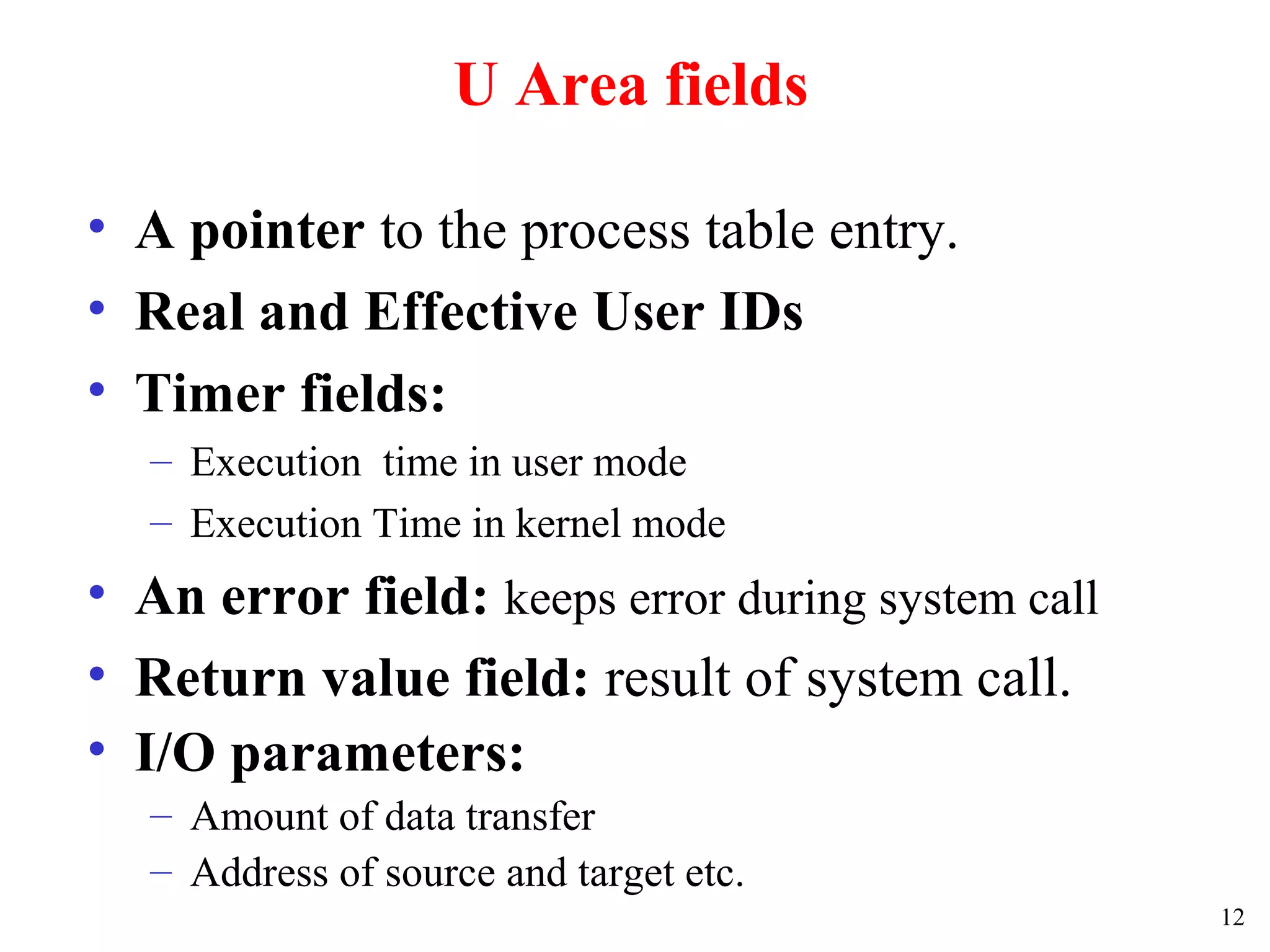 The structure of process | PPT | Operating Systems | Computer Software ...