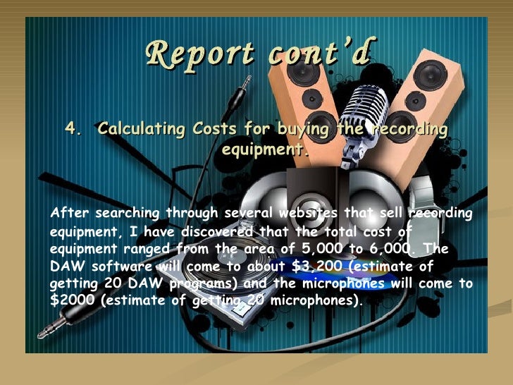 The Study For A Sound Engineering And Recording Class