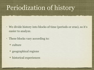 The Study of History | PPT