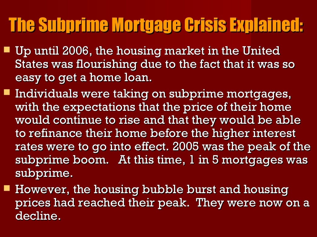 subprime mortgage defaults by demographics subprime mortgage defaults by demographics