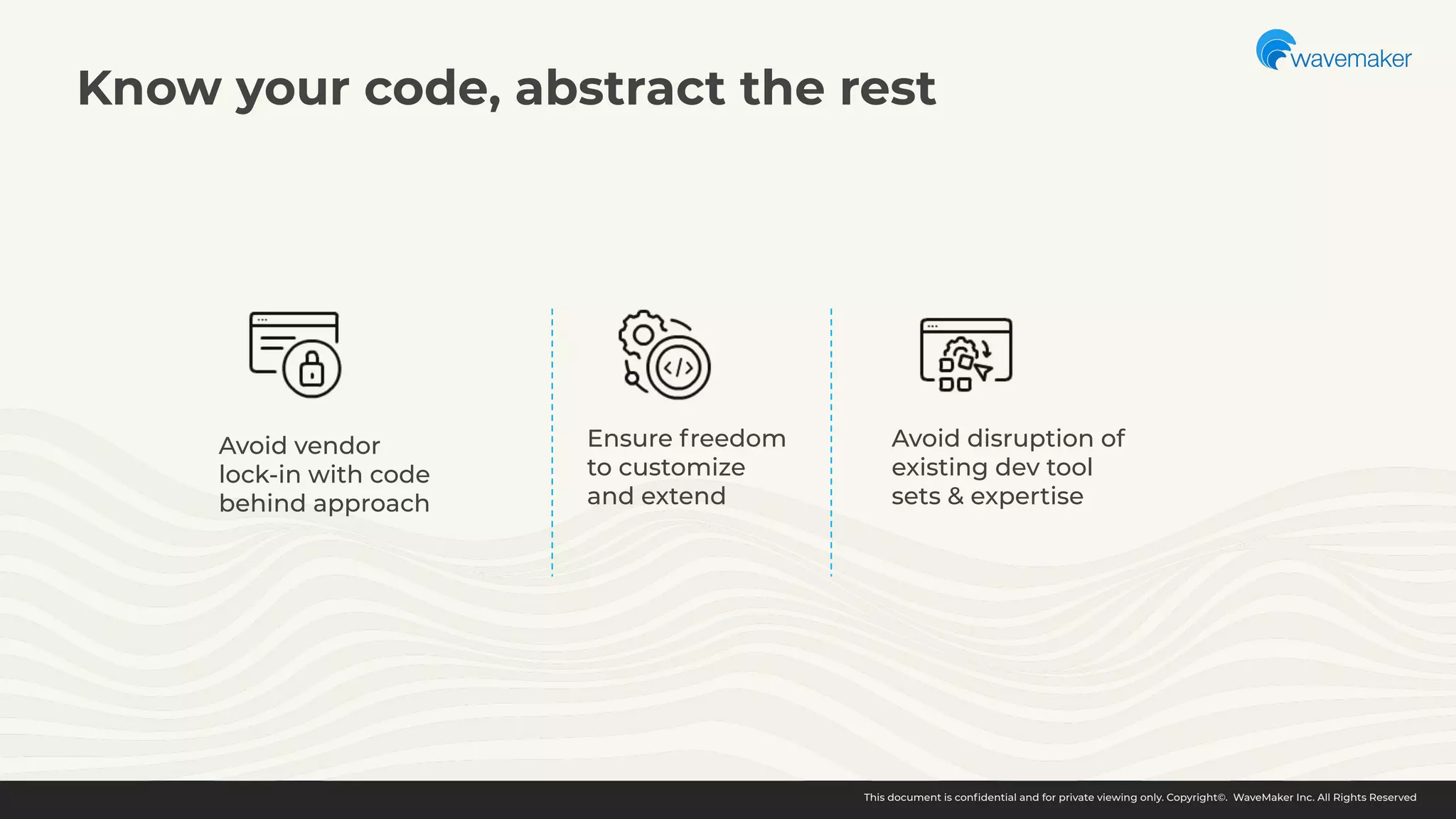 The subtle art of building scalable apps using low code
